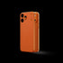 iPhone Case 17 / Magnetic Shield - Full-Grain Leather - Orange